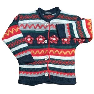 Vintage Multicolor Kids Sweater